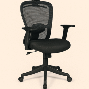 Butterfly High Back Ergonomic Office Chair with Mesh Back, Lumbar Support & Adjustable Headrest - Image 1