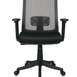 Dynamic Mid Back Ergonomic Mesh Office Chair with Adjustable Lumbar and Armrests - Image 1